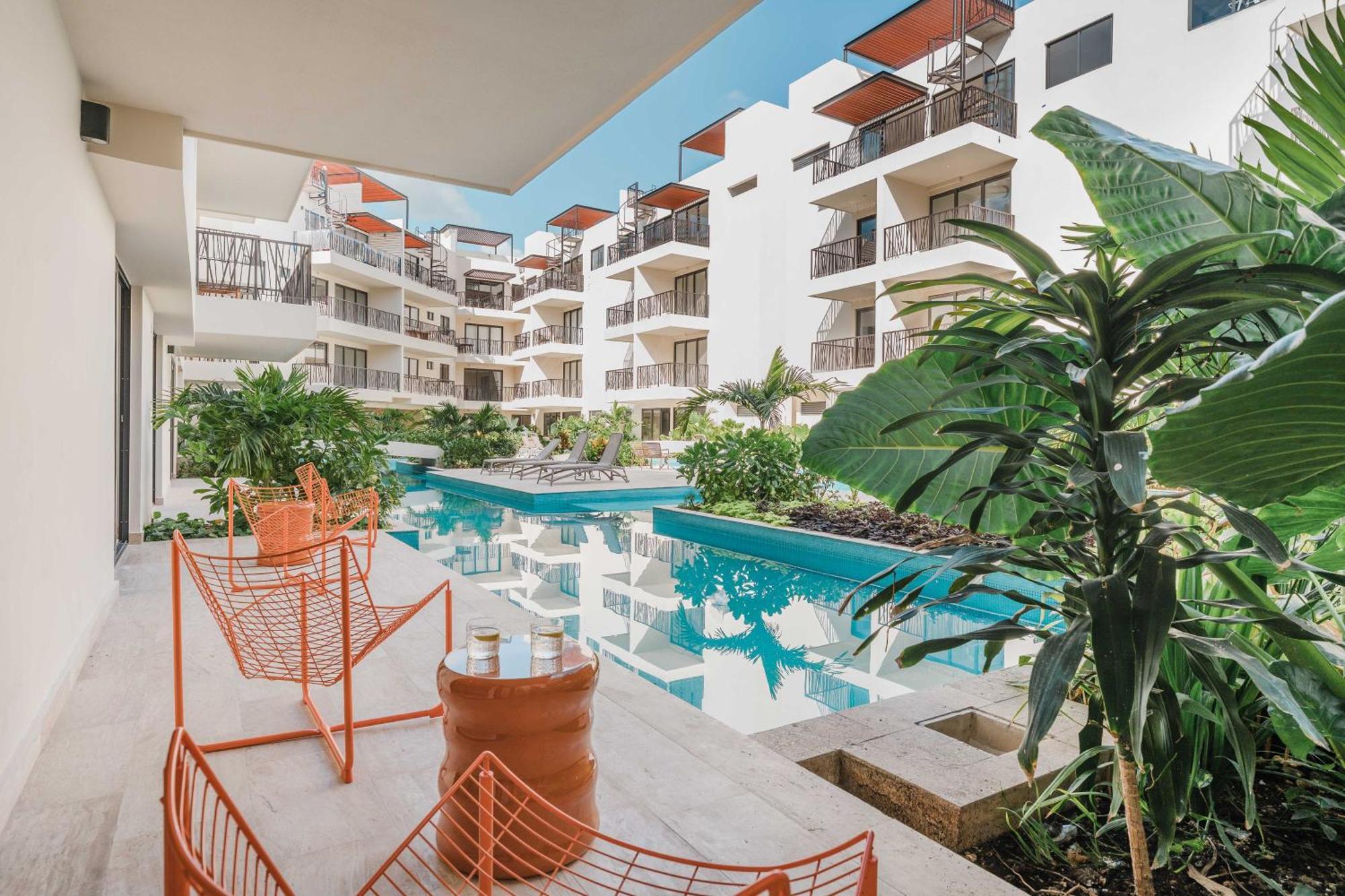 70's Experience In With Pool View Apartment Tulum